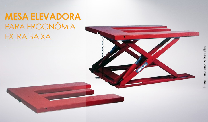 Mesa Elevadora Pantográfica