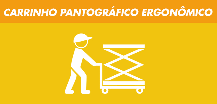 Carrinho Pantográfico Ergonômico