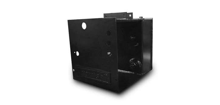Caja de estructura de la unidad hidráulica de la botonera