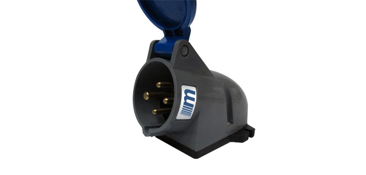 Plug para tomada de 4 pinos